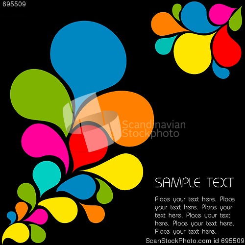 Image of Abstract colorful background