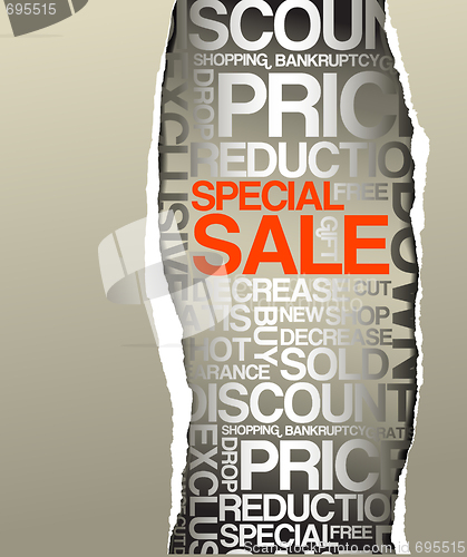 Image of Sale discount advertisement