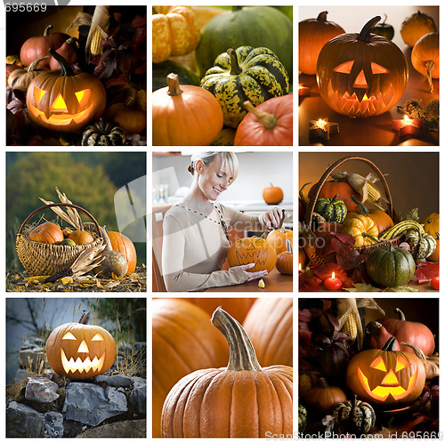 Image of Halloween collage