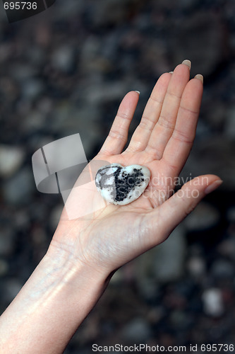 Image of Stone granite hand