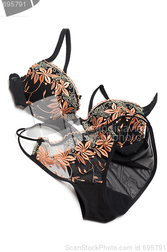 Image of Black rose kit of the feminine linen