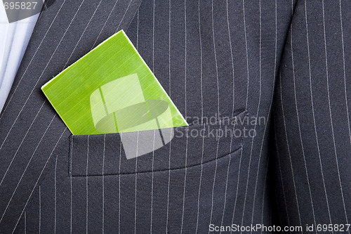 Image of Green Business Card