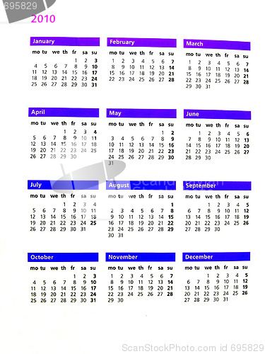 Image of calendary