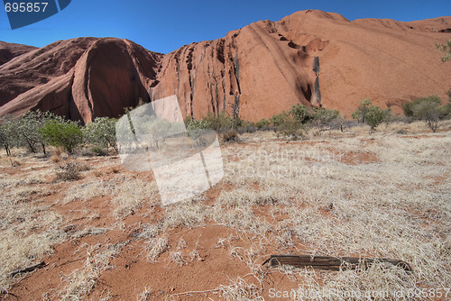 Image of Uluru, Ayers Rock, Northern Territory, Australia, August 2009