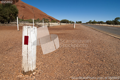 Image of Uluru, Ayers Rock, Northern Territory, Australia, August 2009