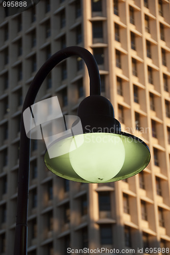 Image of Street Lamp of Brisbane, Australia, August 2009