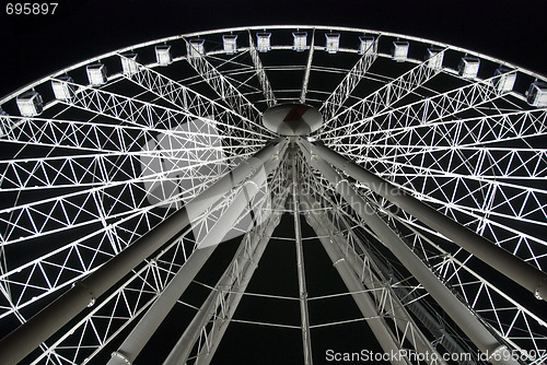 Image of The Gigantic Panoramic Wheel, Brisbane, Australia, August 2009