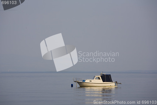 Image of Boat in evening light