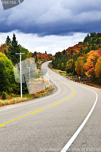 Image of Fall highway