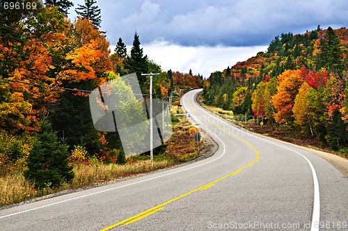 Image of Fall highway