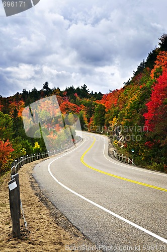 Image of Fall highway