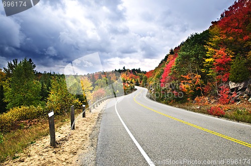 Image of Fall highway