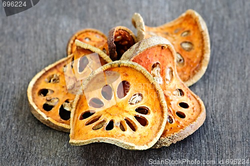 Image of Dried bael fruit