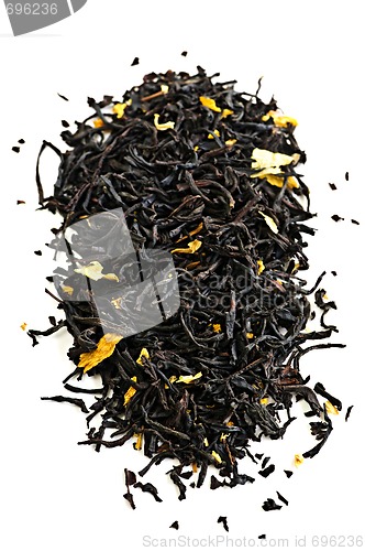 Image of Black tea leaves