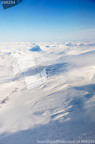 Image of Aerial of Svalbard