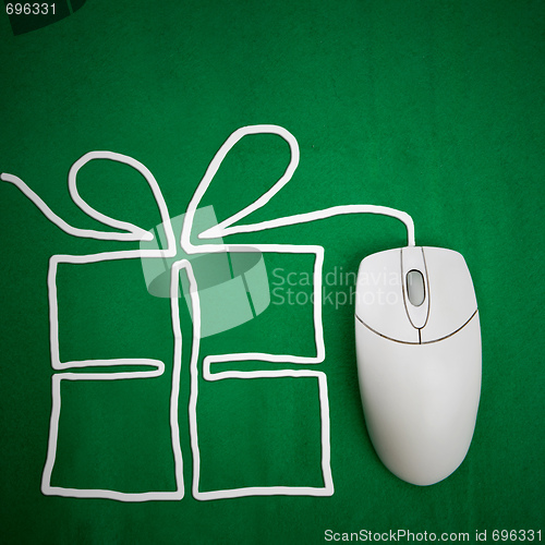 Image of Present Shopping Online