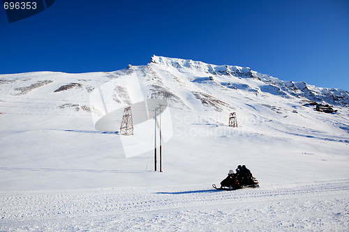 Image of Mountain Winter Landscape