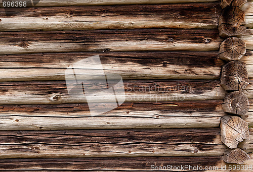 Image of Log Cabin Background