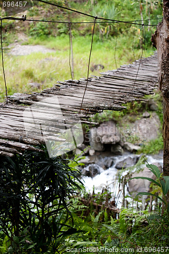 Image of Hanging Bridge Detail