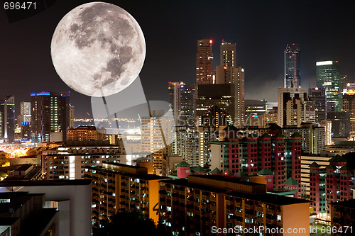 Image of Moon Night City