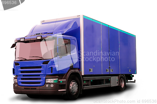 Image of Isolated Tractor Truck