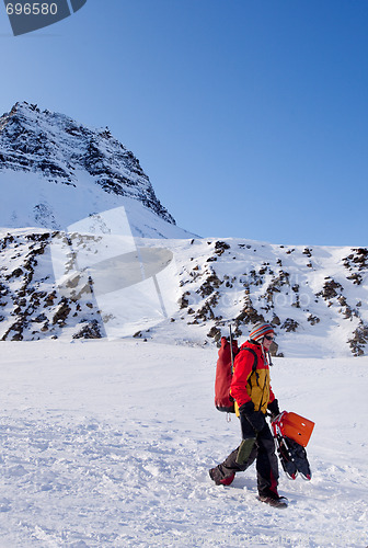 Image of Female Mountaineer