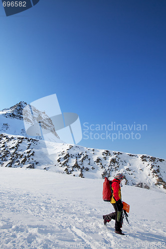 Image of Female Mountaineer