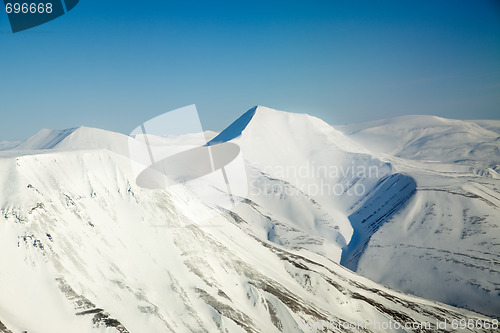 Image of Snow Mountain Range