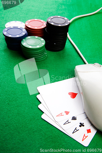 Image of Online Gambling Concept