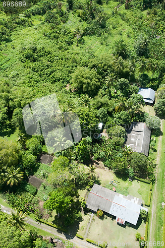 Image of Aerial of Tropical Urban Area