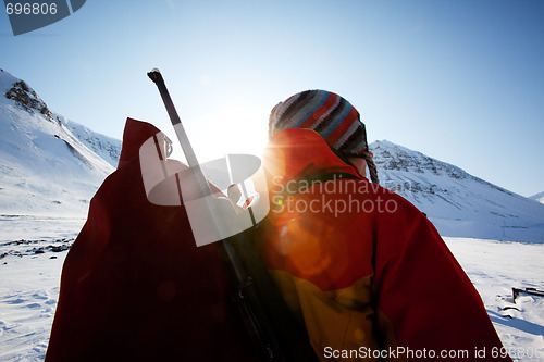 Image of Female Mountaineer