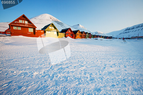 Image of Longyearbyen Sunset