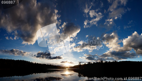 Image of Lake Sunset