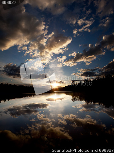 Image of Lake Sunset