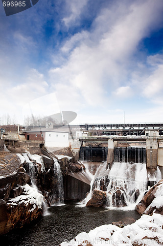 Image of Hydro Dam Winter