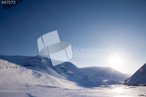 Image of Dramatic Winter Landscape