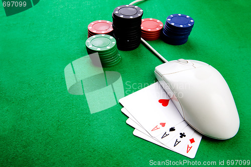 Image of Online Gambling Concept