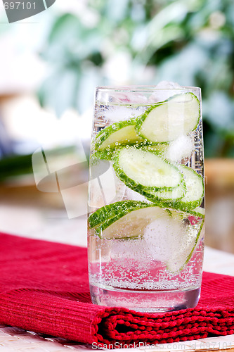 Image of Sparkling Cucumber Water