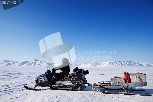 Image of Snowmobile expedition