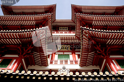 Image of Buddhist Temple Detail