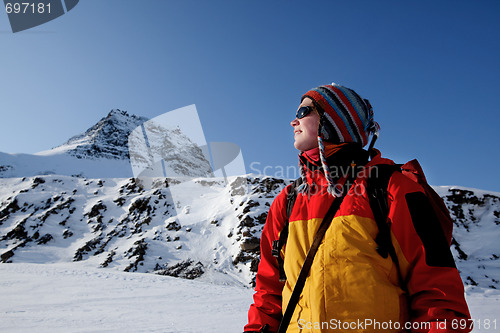 Image of Winter Woman Portrait