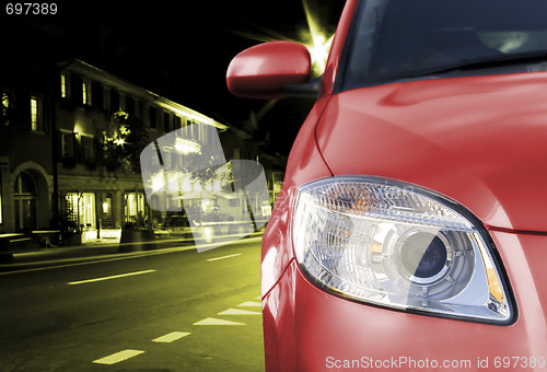 Image of Car on the road.