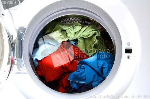 Image of Clothes in laundry