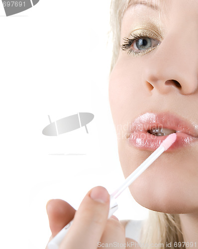 Image of Painting lips