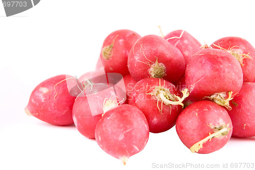 Image of Red radishes