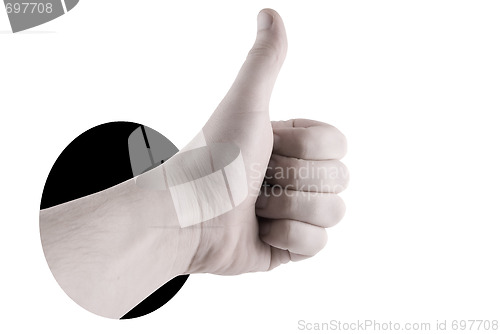 Image of Hand success sign