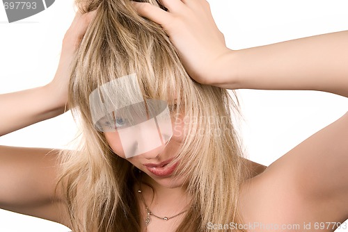 Image of Sexy blonde girl 