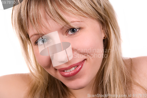 Image of lovely blonde girl