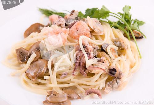 Image of Pasta with seafood 