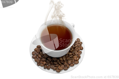 Image of Perfect white coffee cup